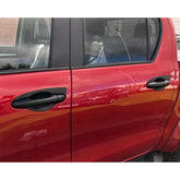 Toyota Hilux 2016 On Stx Door Inserts Black